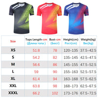 Women Table Tennis T-shirts Gradient Prints Badminton Sports Shirt Quick Dry Team Sportswear Tee Polyester Training Short Sleeve - Buy online at  Vibe In Cart.