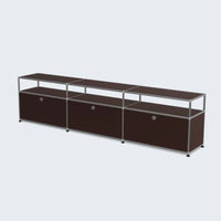 Metal TV Stand Corner Cabinet for Living Room Storage