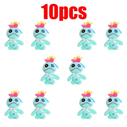 Plush Stuffed Toy Doll with Short Plush Fabric and PP Cotton Filling