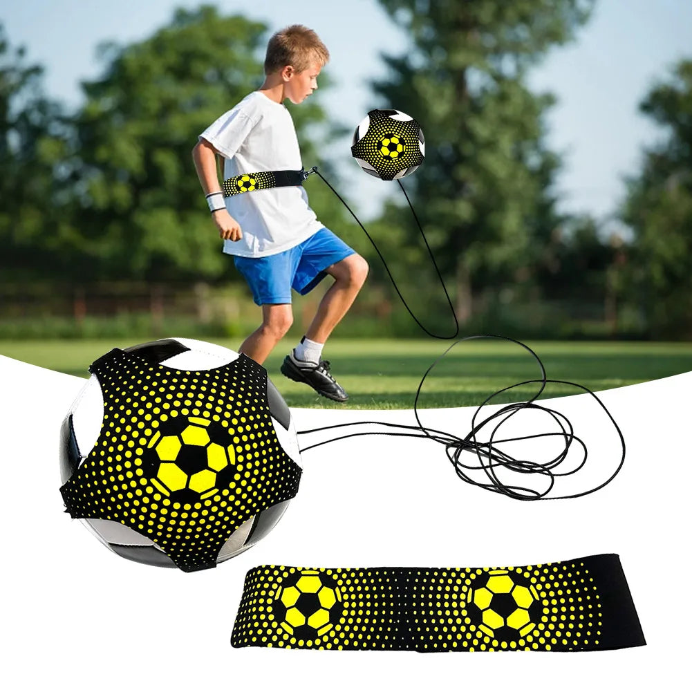 Football Kick Throw Trainer Adjustable Solo Practice Training Belt Elastic Soccer Trainer Belt for Soccer Ball Practice - Buy online at  Vibe In Cart.