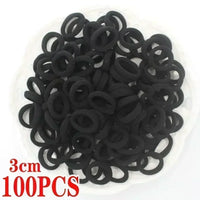 200PCS/Set Women Girls Basic Hair Bands Simple Solid Colors Elastic Headband Hair Ropes Ties Hair Accessories Ponytail Holder - Buy online at  Vibe In Cart.