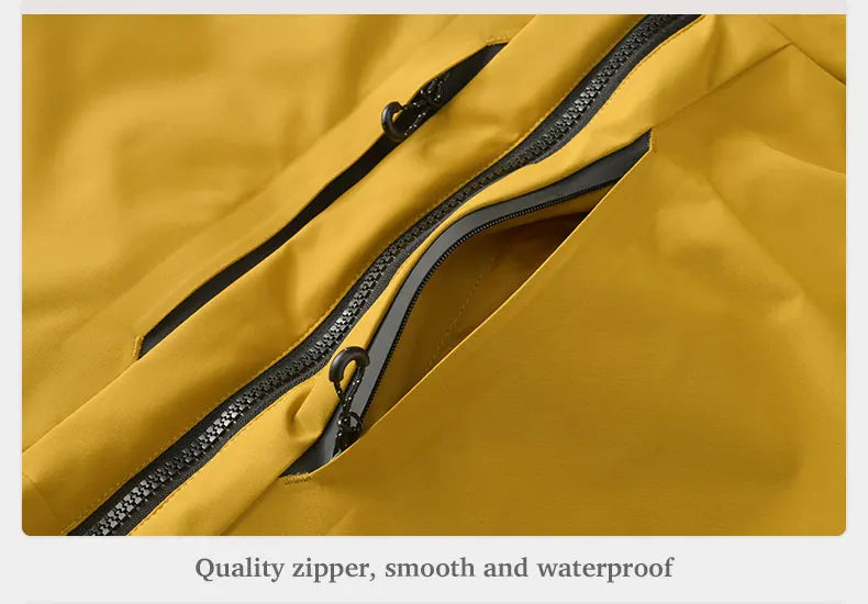 Unisex Waterproof Windproof Warm Winter Fleece Coat for Outdoor Use