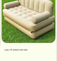 Seat Outdoor Inflatable Sofa Lazy Inflatable Sofa Bed Camping Inflatable Mattress Foldable Air Mattress Electric Inflation Pump - Buy online at  Vibe In Cart.