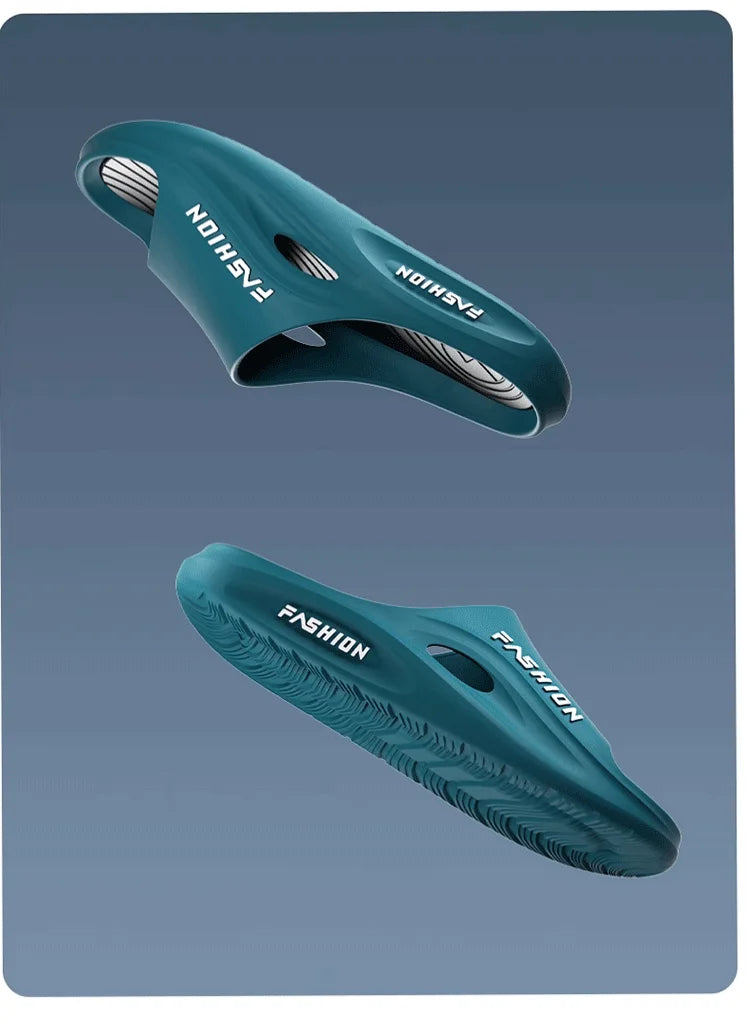 2024 Super Thick Bottom Slippers for Home Use Non slip Slippers for Men Outwear Fashion Soft Sole Summer Slippers - Buy online at  Vibe In Cart.