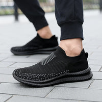 2025 Breathable Men Casual Shoes Lightweight Outdoor Male Walking Shoes Anti-slip Men's Sneakers Slip on Flats Vulcanized Shoes - Buy online at  Vibe In Cart.
