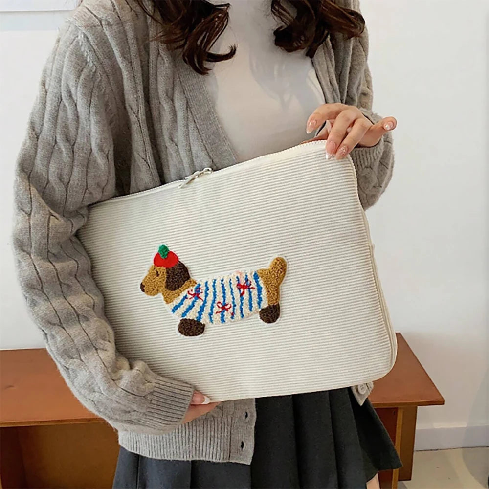 Polyester Laptop Sleeve Bag for 13-16 Inch Laptops and 9.7-11 Inch Tablets