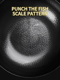 Pure Iron wok cast iron pan Non-coated Pot General use for Gas and Induction Cooker 32cm Chinese Wok Cookware Pan - Buy online at  Vibe In Cart.