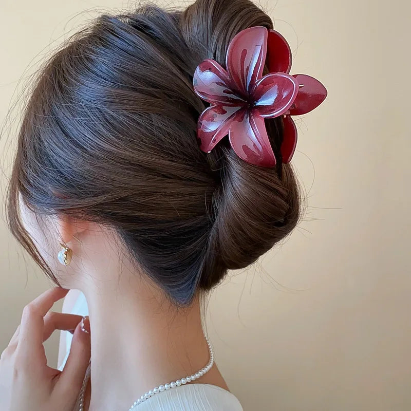 Fashion Flower Hair Clips For Women Bohemia Large Hair Claw Clamp Hairpins Barrettes Girls Beach Hair Accessories Headwear Gifts - Buy online at  Vibe In Cart.