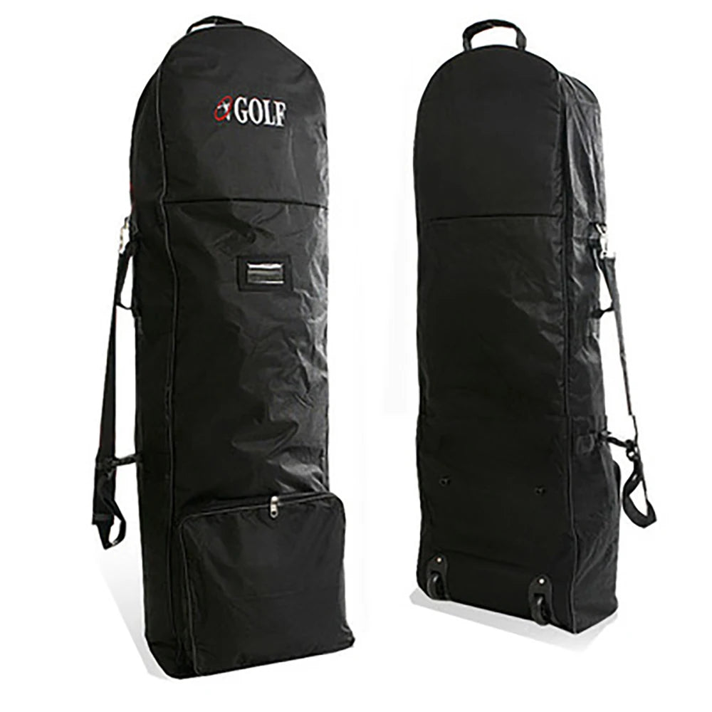 Golf Bag Travel Aviation with Wheels Large Capacity Club Cover Foldable Lightweight Nylon Airplane Travelling Ball Bags New - Buy online at  Vibe In Cart.