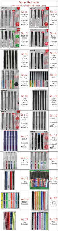 Abay_ Third generation golf club P790 Black Golf Iron Set 4-9P R/S Flexible Steel/Graphite Rod with Top Cover - Buy online at  Vibe In Cart.