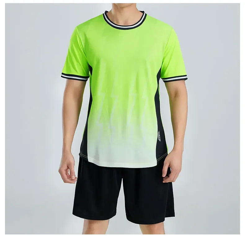 Adult Personalize Football Jerseys Soccer Uniform MAN Women Team Training Quick-Drying Sportswear Futsal Tracksuit Outfit - Buy online at  Vibe In Cart.