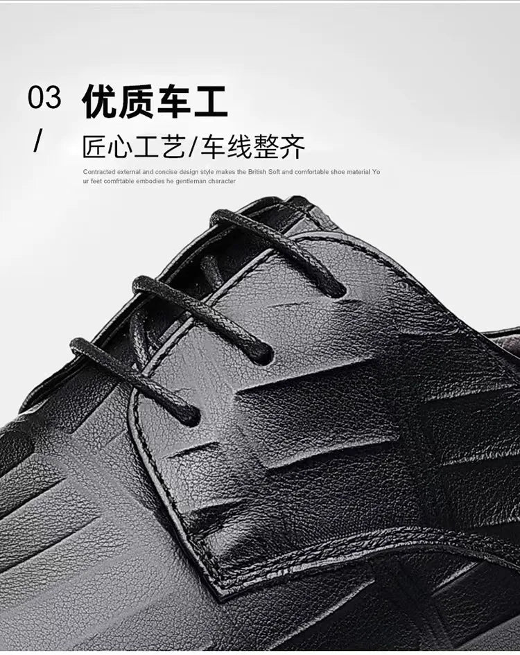 Hot Sale Men's Leather Shoe Breathable Leather Shoes for Men Version British Casual Men's Shoes Comfortable Men Leather Shoes - Buy online at  Vibe In Cart.