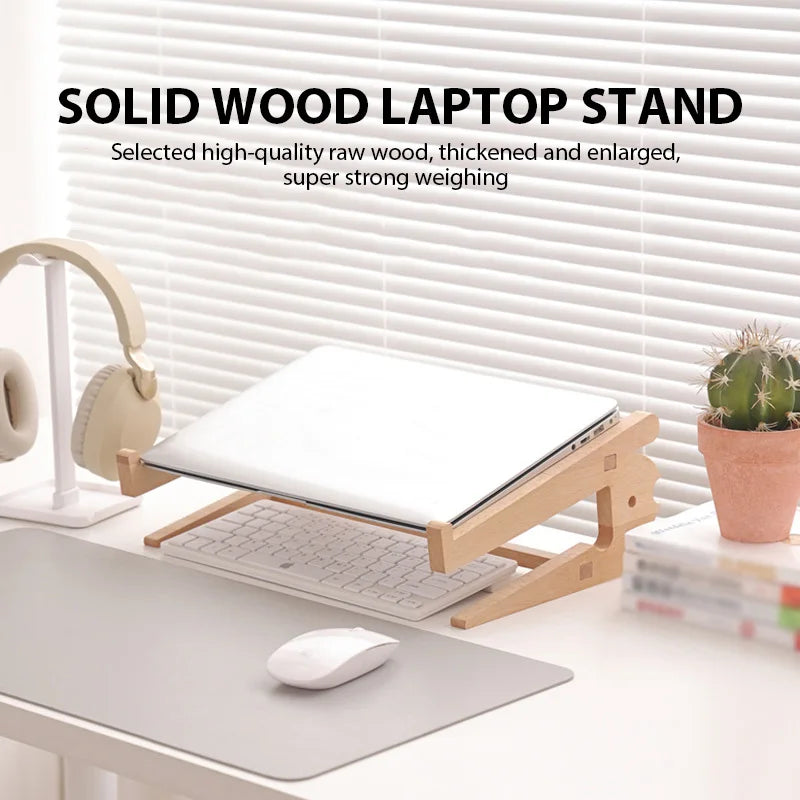 Laptop Stand with Removable Bracket and Cooling Base in ABS Plastic