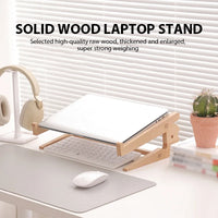 Laptop Stand with Removable Bracket and Cooling Base in ABS Plastic