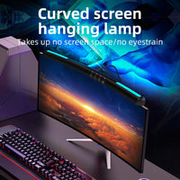 USB Stepless Dimming Screen Hanging Lights Curved Screen Monitor Light Bar RGB Background Atmosphere Desk Lamp Monitor Light Bar - Buy online at  Vibe In Cart.