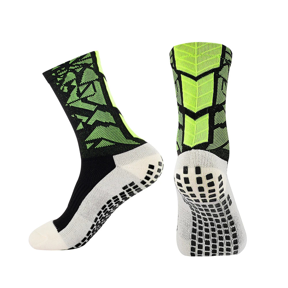 MagiMobo Grip Football Socks Glue Dispenser Men Mid Calf Socks Non Slip Running Sports Socks - Buy online at  Vibe In Cart.