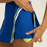 Golf wear Women 2024 Tennis dress with shorts inside Korean badminton sportswear Sports mountaineering wear blue - Buy online at  Vibe In Cart.