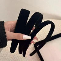 Headbands for Women Girl Hair Bands Korean Accessories Hoop Fascinators Elegant Headdress Vintage 2024 Popular New in Gift Black - Buy online at  Vibe In Cart.