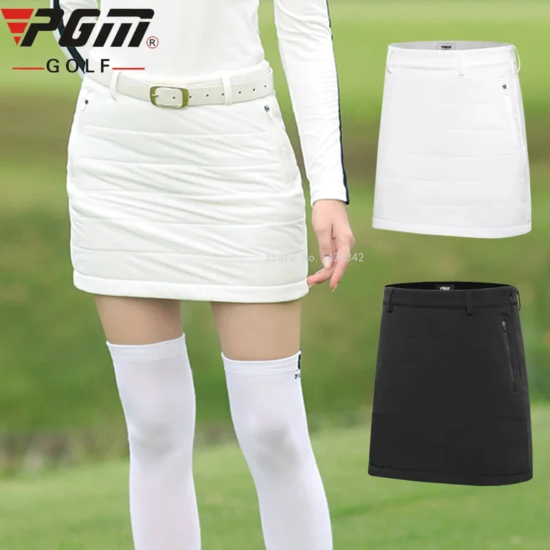 Pgm Golf Clothing Women Short Skirt Winter Ladies Pencil Skirts Thicken Plus Cotton Skorts Female Slim Pack Hip Shorts XS-XL