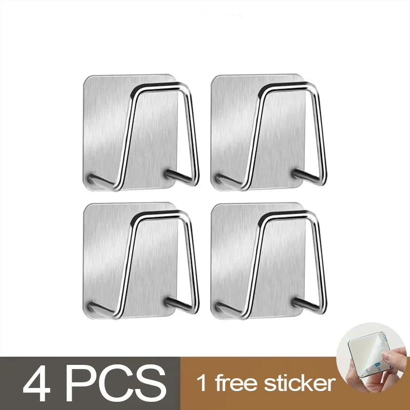 Stainless Steel Wall Mounted Kitchen Sponge Holder Rack