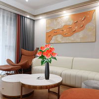 53cm Artificial Monstera Leaves Home Plastic Palm Fronds Fake Anthurium Greenery Tree Big Herb Plant For Garden Outdoor Decor - Buy online at  Vibe In Cart.