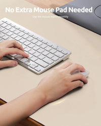 Large Non-Slip PU Leather Office Desk Mat for Mouse and Laptop Pad