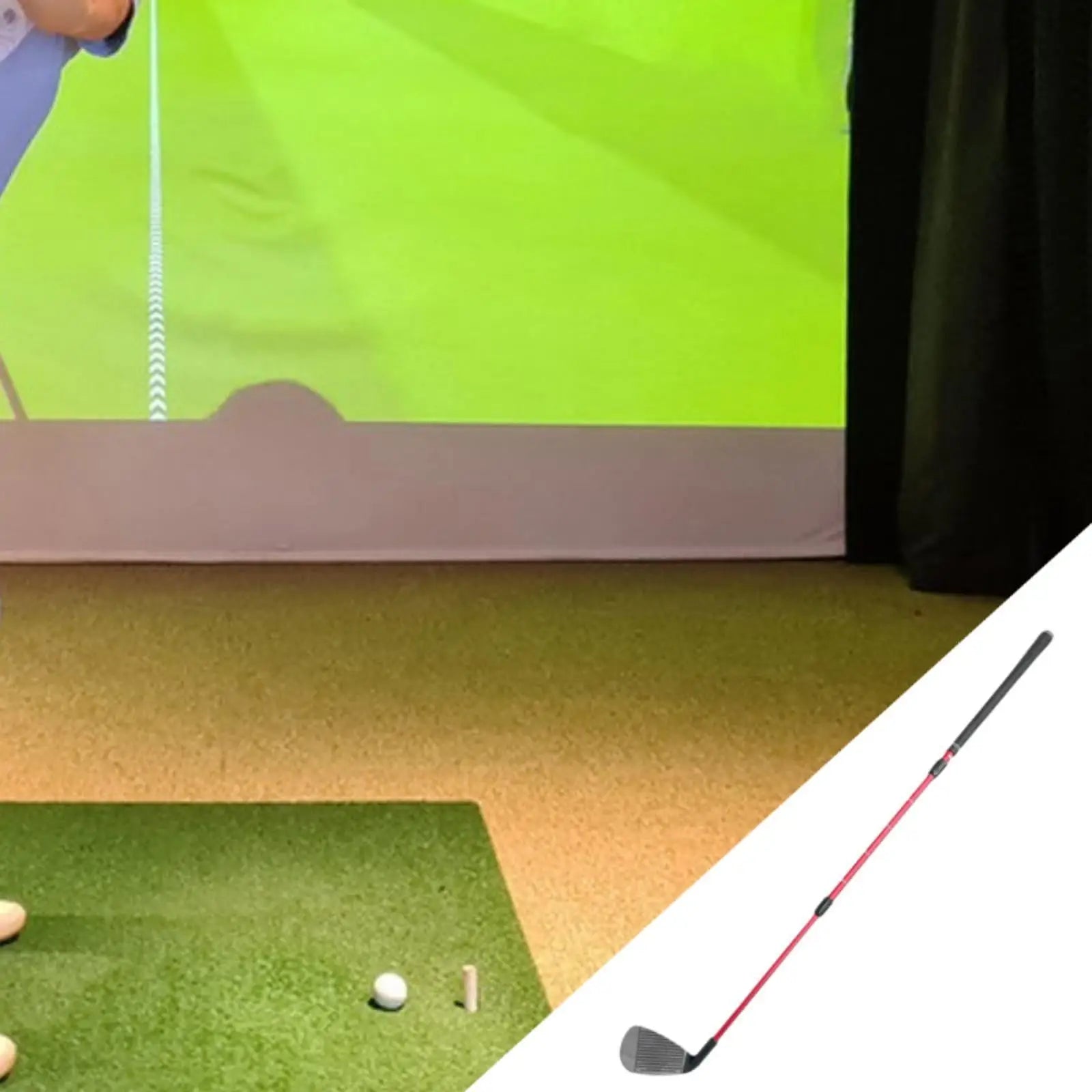 Golf Chipper Club Adjustable Beginners Training Outdoor Golfer Gift Accessory Golf Wedge Golf Chipping Practice Club with Scale - Buy online at  Vibe In Cart.