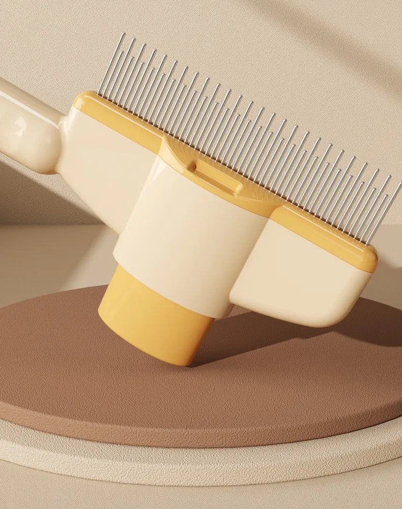 Dog Comb Pet Hair Remover One Button Dogs Brush Self-cleaning Cat Brush Massage Combs for Dog Grooming Brushes for Pet Products - Buy online at  Vibe In Cart.