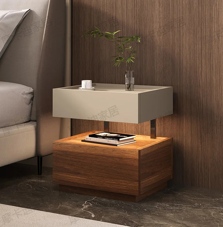 Simple European Bedside Table Classic Storage Luxury Trendy Night Table Modern Premium Comodini Camera Letto Bedroom Furnitures - Buy online at  Vibe In Cart.