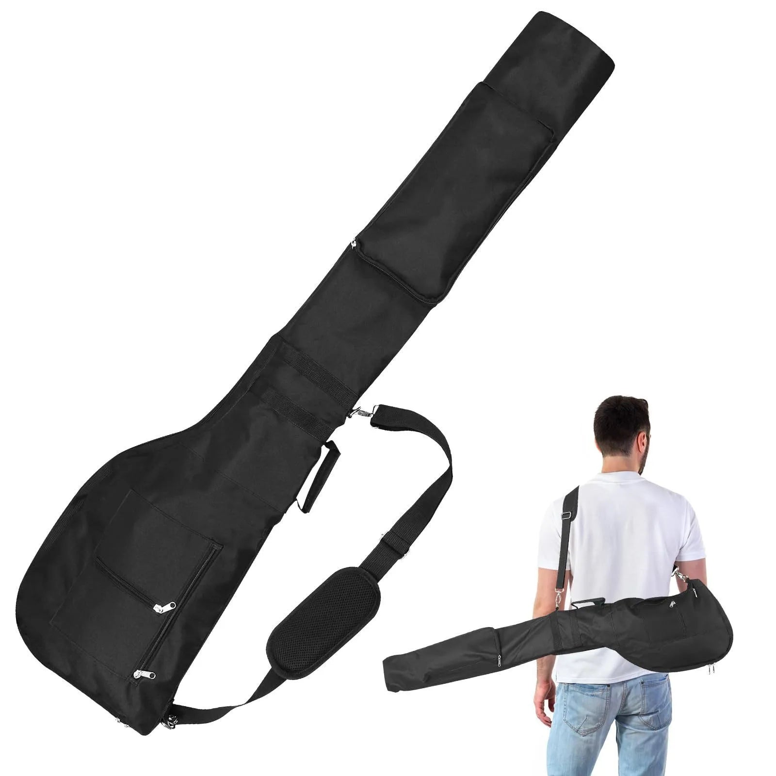 Mini Foldable Nylon Golf Bag for Training and Practice