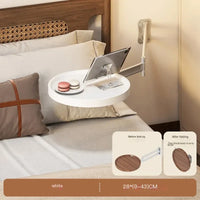 Foldable Wall Mounted Table Bedside Storage Cabinets Multi-Purpose Floating Shelves for Bedroom Living Room Compact Tea Tables - Buy online at  Vibe In Cart.