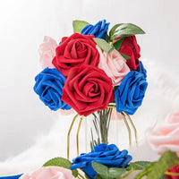 10~100pcs Rose Artificial Flowers Foam Fake Roses Wedding Bouquets Centerpieces Mothers Day Valentines Gifts Party Decoration - Buy online at  Vibe In Cart.