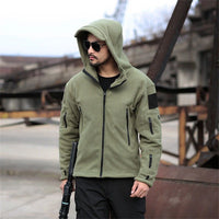 Men US Military Winter Thermal Fleece Tactical Jacket Outdoors Sports Hooded Coat Militar Softshell Hiking Outdoor Army Jackets - Buy online at  Vibe In Cart.