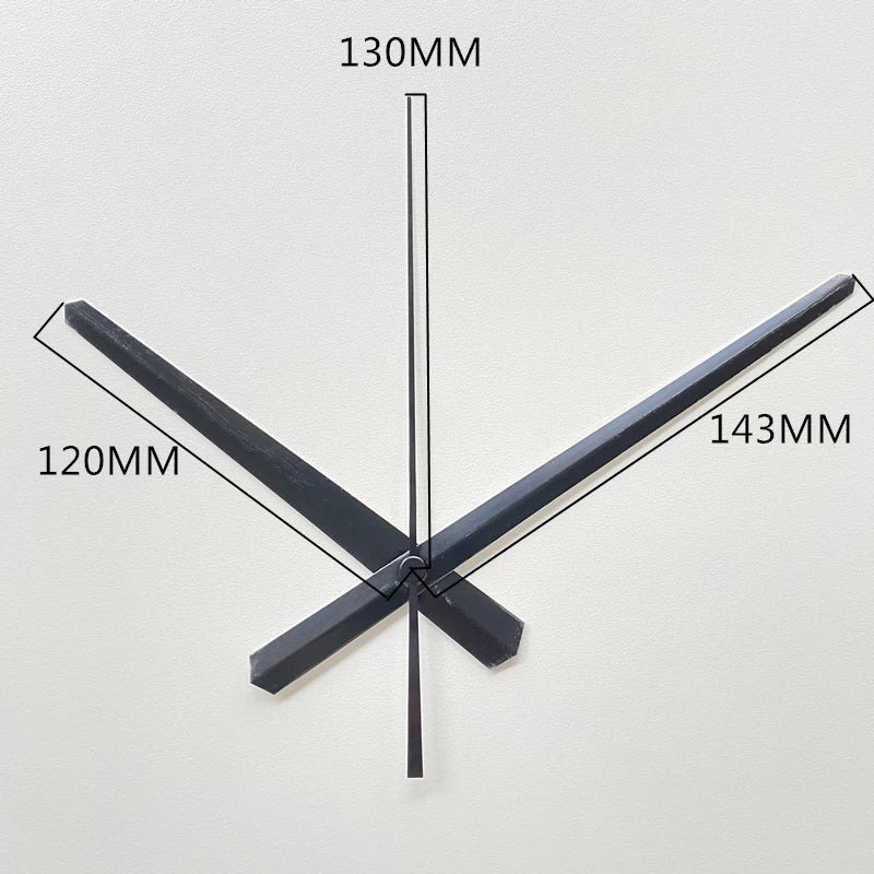 Silent Quartz Battery Operated Clock Movement with Hands