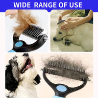 Professional Pet Deshedding Brush Dog Hair Remover Pet Fur Knot Cutter Puppy Cat Comb Brushes Dogs Grooming Shedding Supplies - Buy online at  Vibe In Cart.