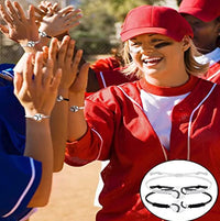 10Pcs Soccer Football Bracelets Knitted Braiding Alloy Adjustable Basketball Bracelet for Boys Girls Gifts Football Accessories - Buy online at  Vibe In Cart.