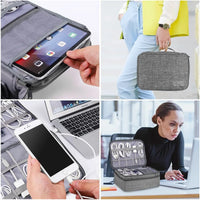 Folding Oxford Material Cable Storage Bag for Travel