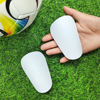 Soccer Mini Shin Guards for Adults and Teens, One Pair