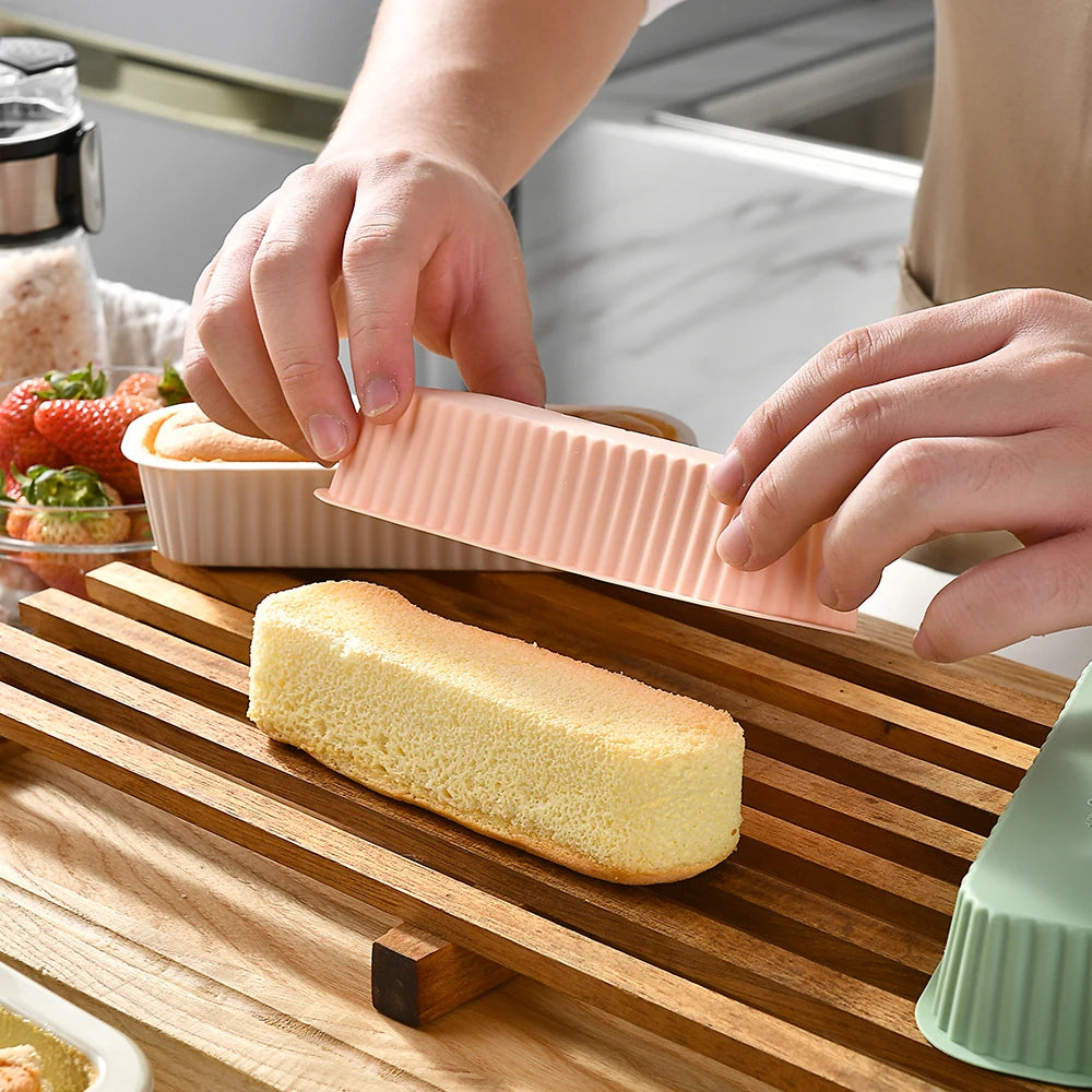 1/4Pcs Mini Household Rectangular Silicone Mold Candy Toast Mould Bread DIY Kitchen Supplies Cake Bakeware Pan Baking Tools - Buy online at  Vibe In Cart.