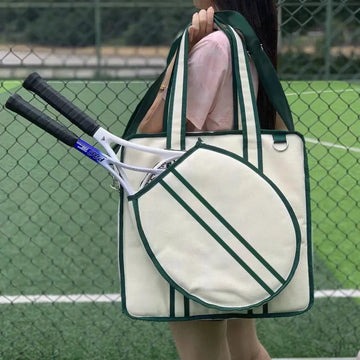 Large Waterproof Tennis Racket Bag Shoulder Backpack Pickleball Gear Sports Bag - Equipment Carrier for Racquet Storage - Buy online at  Vibe In Cart.