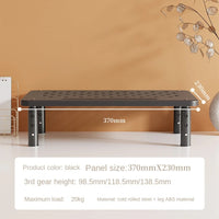 Adjustable Height Desk Monitor Stand for Laptops up to 20 Inches