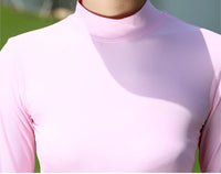 Women's Long-Sleeved Breathable Sunscreen T-Shirt for Summer