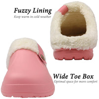 Waterproof Plush Lined Slippers for Indoor and Outdoor Use