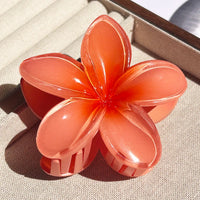 1/2/3 Pcs Hawaiian Gradient Flower Hair Claw Clip Women Fashion Large Hair Clip Girls Hairpin Barrettes Bohemia Hair Accessories - Buy online at  Vibe In Cart.