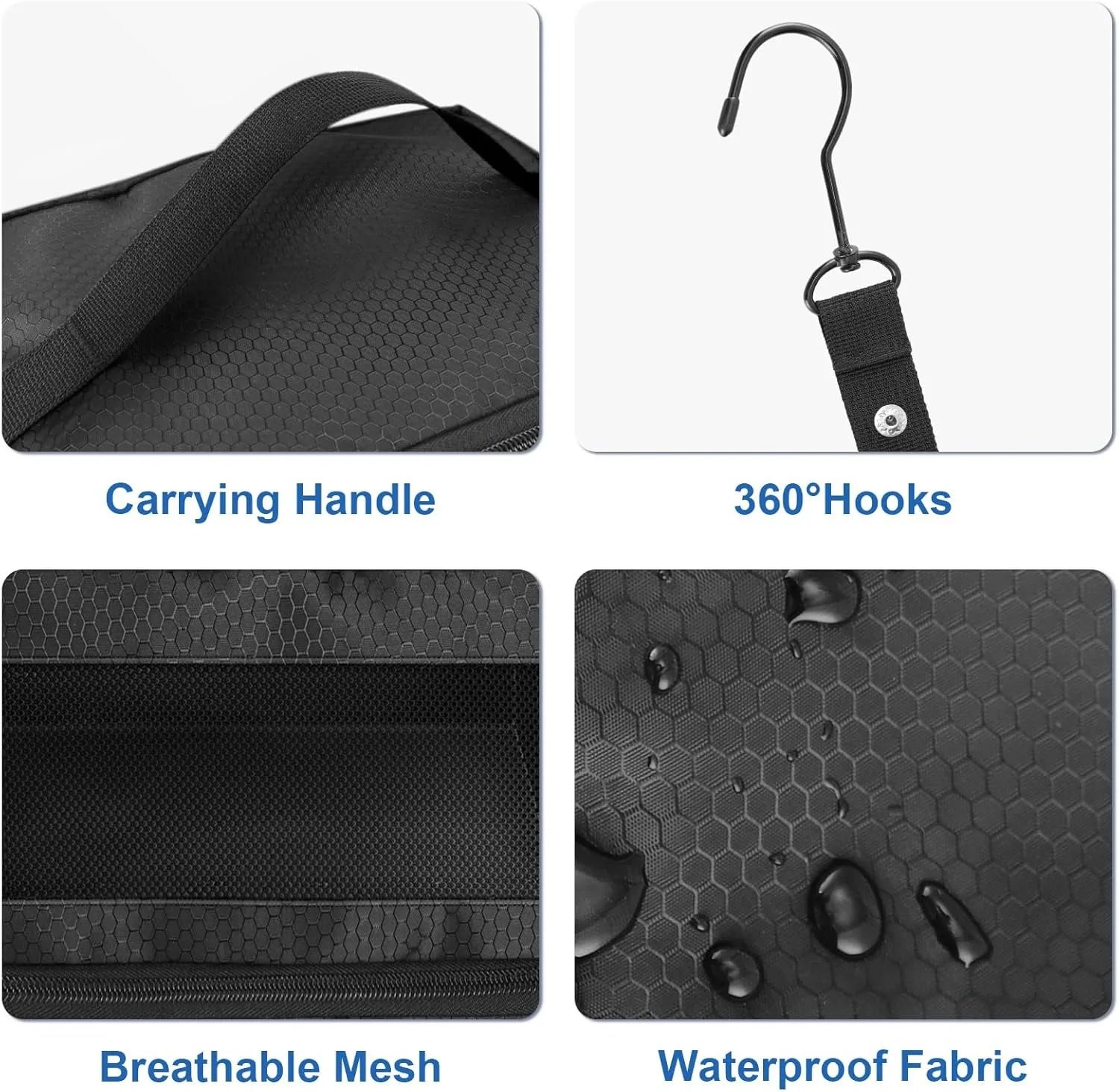 Hanging Suitcase Organizer Oxford Storage Bags For Travel