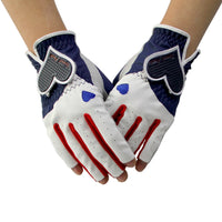 Pair of Women's Warm PU Leather Winter Golf and Driving Gloves