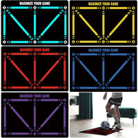Foldable Football Mat Non-Slip Football Footstep Training Rug Wear-Resistant Ball Control Footstep Mat Gifts for Football Lovers - Buy online at  Vibe In Cart.