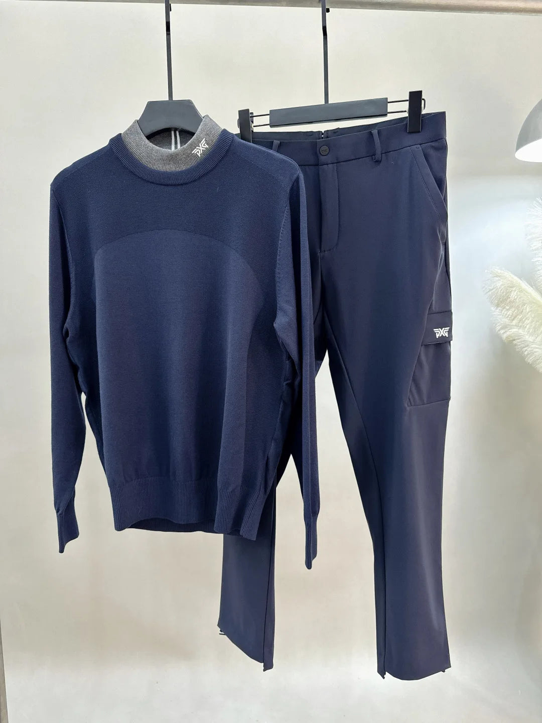 Men's Long-Sleeve Pullover Knit Sweater for Golf Wear, Casual and Slimming - Buy online at  Vibe In Cart.