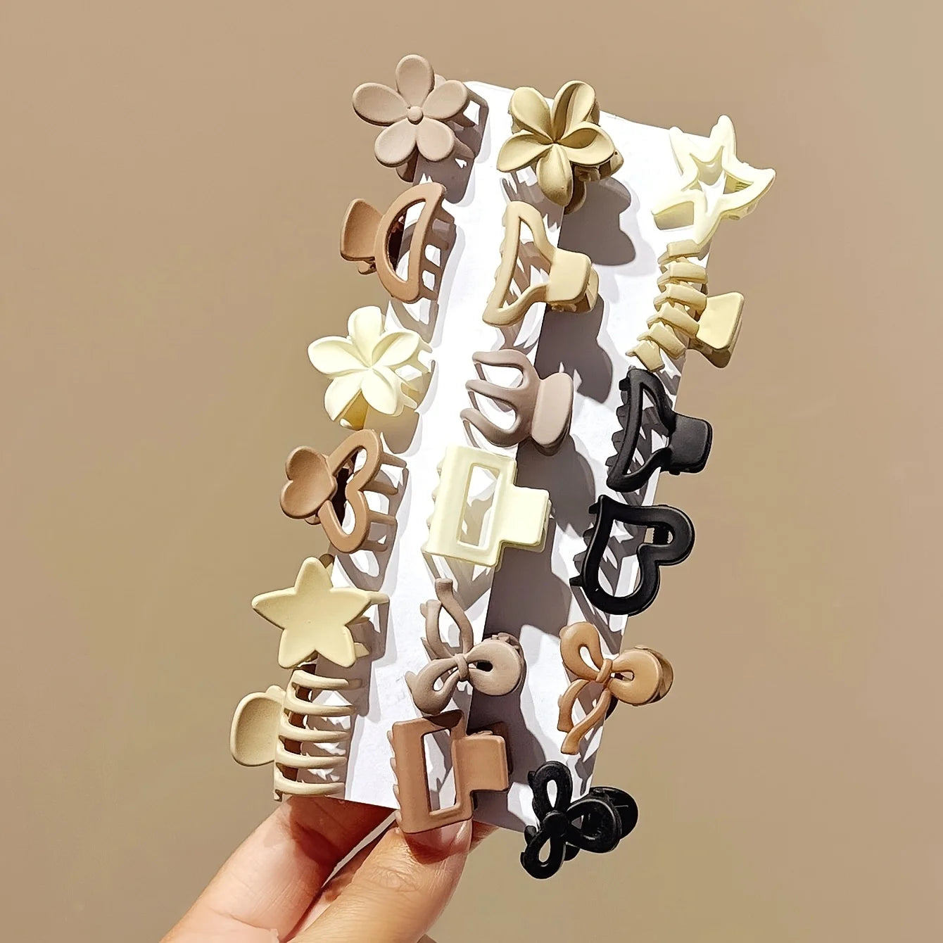 5/10/20/30pcs Beige Mixed Pack Small Clips, Cute Girl Accessories - Perfect for Daily Use, Special Occasions, or Travel Gifts - Buy online at  Vibe In Cart.