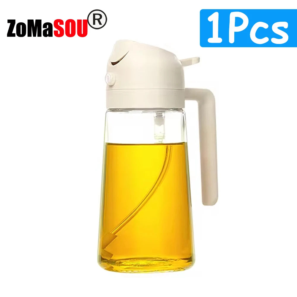 1-4Pc 2-in-1 Sprayer Pourer Oil Empty Bottle Plastic Oil Container Dispenser Vaporizer Kitchen Barbecue Camping Cooking Utensils - Buy online at  Vibe In Cart.
